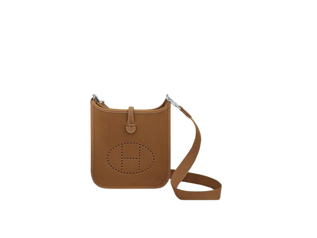 Hermes Hermes Evelyne 16 Amazone Bag In Taurillon Maurice Leather With Palladium-Plated Hardware Gold