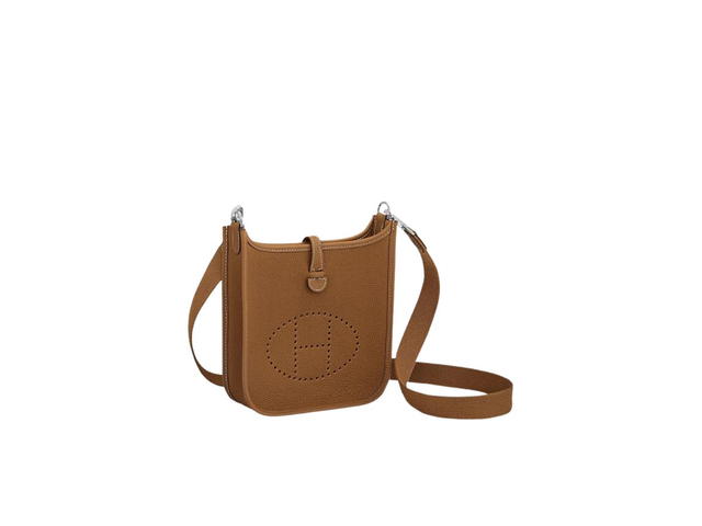 Hermes Hermes Evelyne 16 Amazone Bag In Taurillon Maurice Leather With Palladium-Plated Hardware Gold - view 2