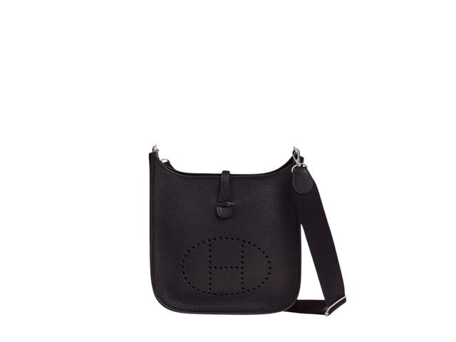 Hermes Hermes Evelyne III 29 Bag In Clemence Calfskin With Palladium Hardware Caban - view 1