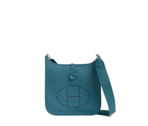 Buy Hermes Evelyne III 29 Bag In Clemence Calfskin With Palladium Hardware New Bleu Jean at Sasom – Authentic and Ready to Ship