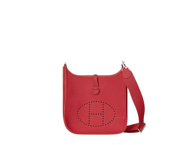 Hermes Hermes Evelyne III 29 Bag In Maurice Calfskin With Palladium Hardware Bougainvillier - view 1