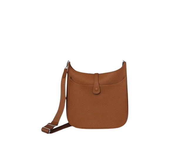 Hermes Hermes Evelyne III 29 Bag In Maurice Calfskin With Palladium Hardware Gold - view 2