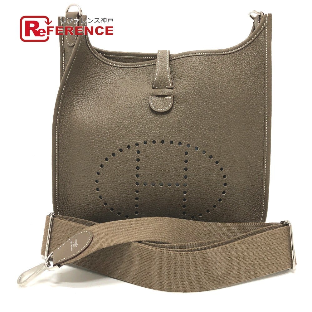 Hermes HERMES Evelyne3PM Troyes Crossbody Shoulder Bag Taurillon Clemence Unused