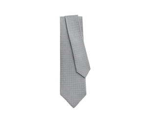 Buy Hermes Faconnee H Tie In Hand-Sewn Silk Twill Gris (Width 7 cm) at Sasom – Authentic and Ready to Ship