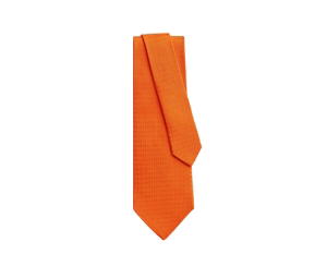 Buy Hermes Faconnee H Tie In Hand-Sewn Silk Twill Orange Vif at Sasom – Authentic and Ready to Ship