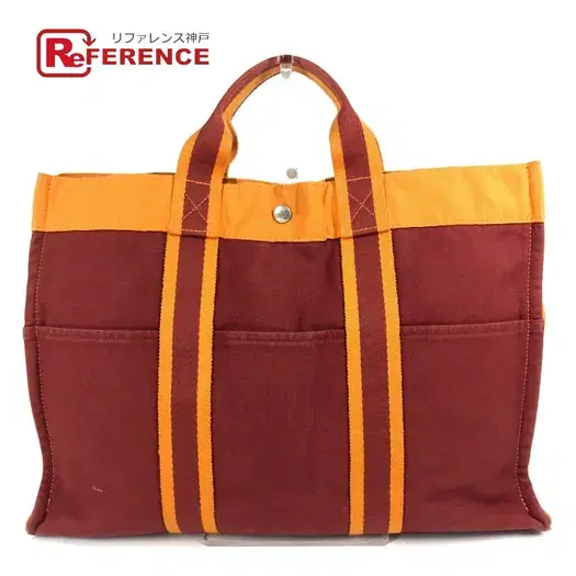 Buy HERMES French Festival Hawaii 2002 Bicolor Fourre Tout MM Bag Tote Bag Hand Bag at Sasom – Authentic and Ready to Ship