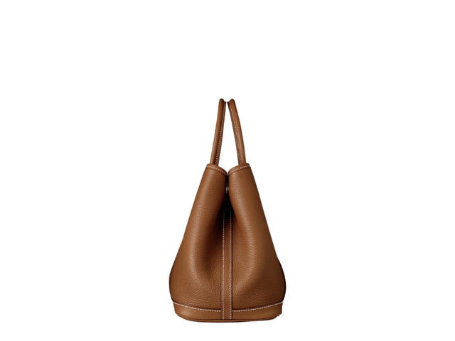 Hermes Hermes Garden Party 30 Bag In Negonda With Palladium-Plated Gold - view 2