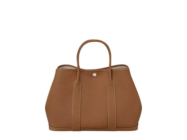 Hermes Hermes Garden Party 36 Bag In Negonda With Palladium Gold - view 1
