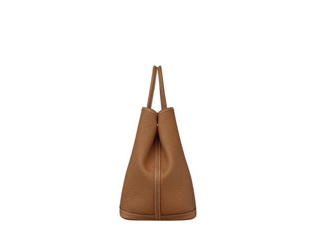 Hermes Hermes Garden Party 36 Bag In Negonda With Palladium Gold - view 2