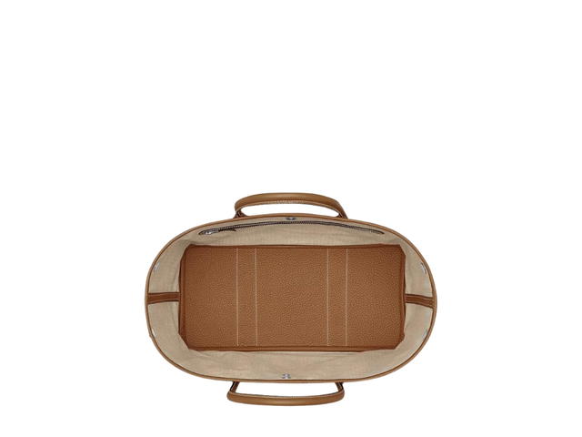 Hermes Hermes Garden Party 36 Bag In Negonda With Palladium Gold - view 3