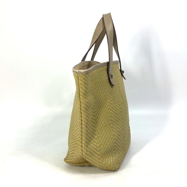 Hermes HERMES Hand Bag Kaba Chennai PM bag studs Tote Bag Yellow Based - view 5