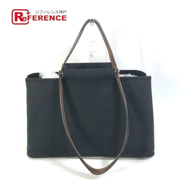Hermes HERMES Hand Bag Kabak Elan PM 2WAY bag Shoulder Bag Tote Bag Black - view 1