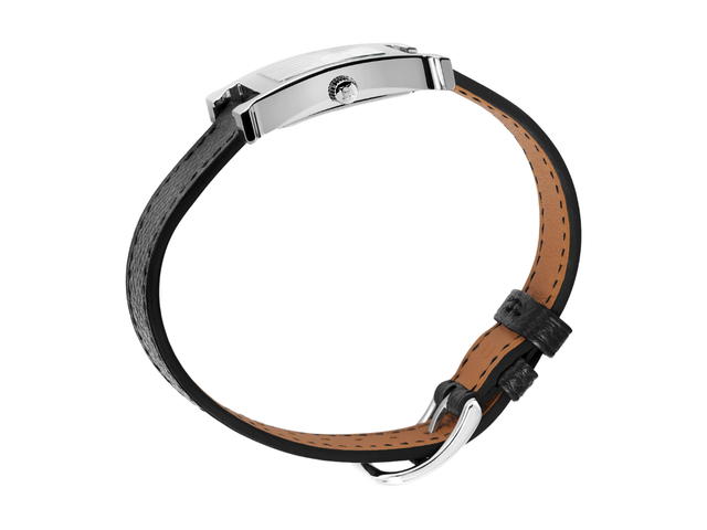 Hermes Hermes Heure H Watch Small Model 25MM In Noir Strap Epsom Calfskin With Steel Watch Quartz Movement White Dial Long Interchangeable Strap - view 3