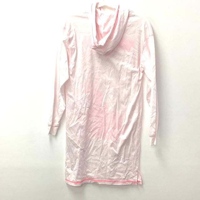 Hermes HERMES Jungle Love Leopard Sweatshirt Dress Hooded Long Sleeve cotton pink - view 3
