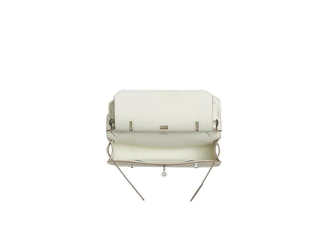 Hermes Hermes Jypsiere Mini Bag In Swift Calfskin With Palladium-Plated Hardware Beton - view 3