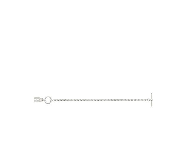 Hermes Hermes Kelly Cadenas Bracelet In Sterling Silver With Toggle Closure - view 2