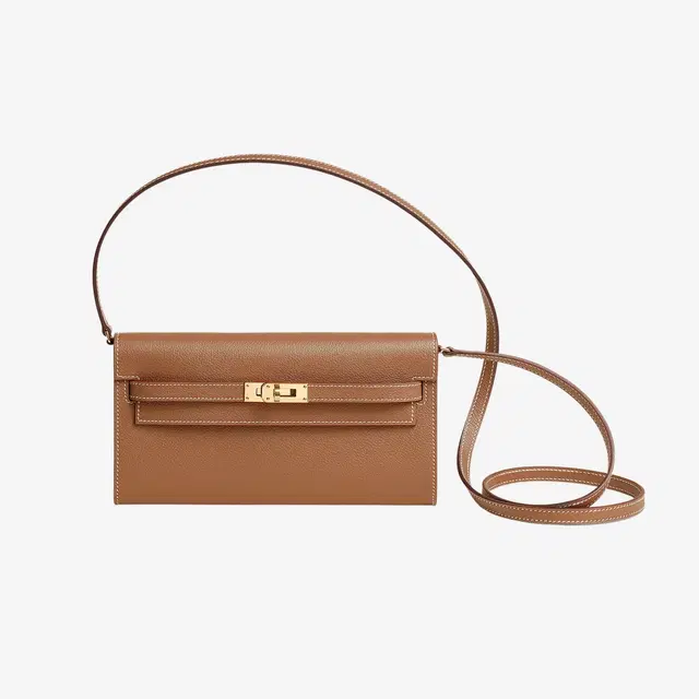 Hermes Hermes Kelly Classic To Go Wallet Evercolor & Gold - view 2