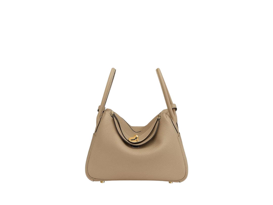 Hermes Hermes Lindy 26 Bag In Clemence Calfskin With Gold Hardware Trench