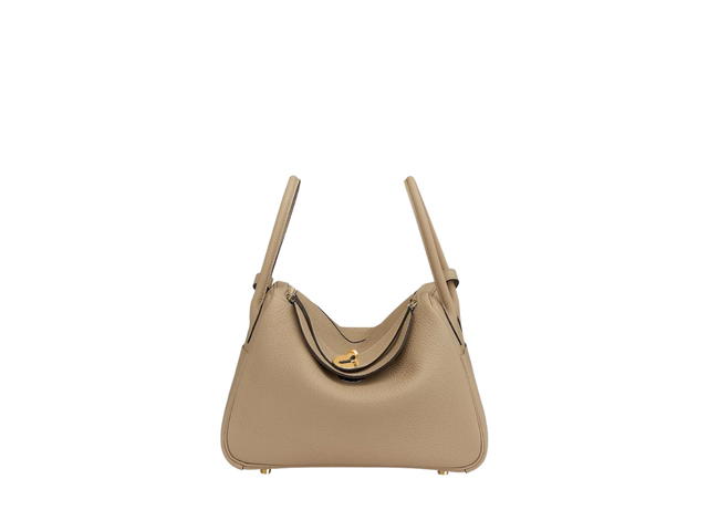 Hermes Hermes Lindy 26 Bag In Clemence Calfskin With Gold Hardware Trench - view 1