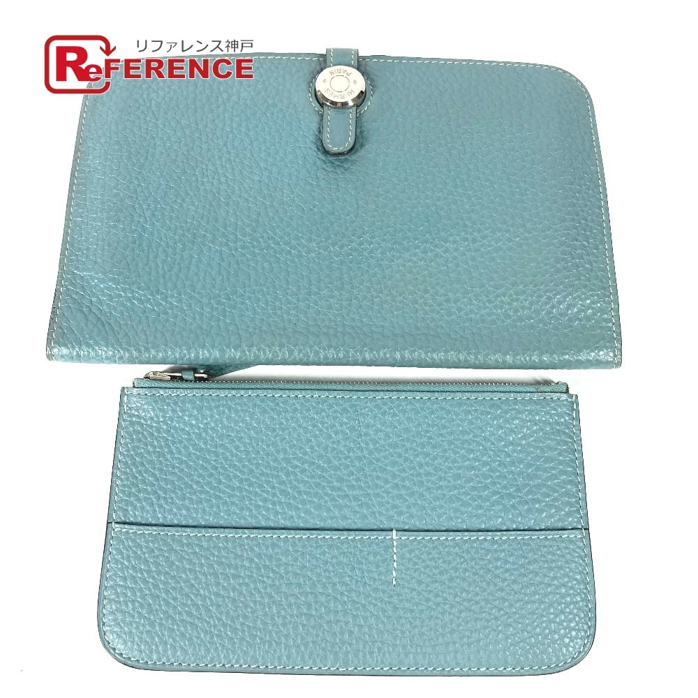 Hermes HERMES Long wallet Dogon Duo GM Coin Compartment with coin purse Long Wallet