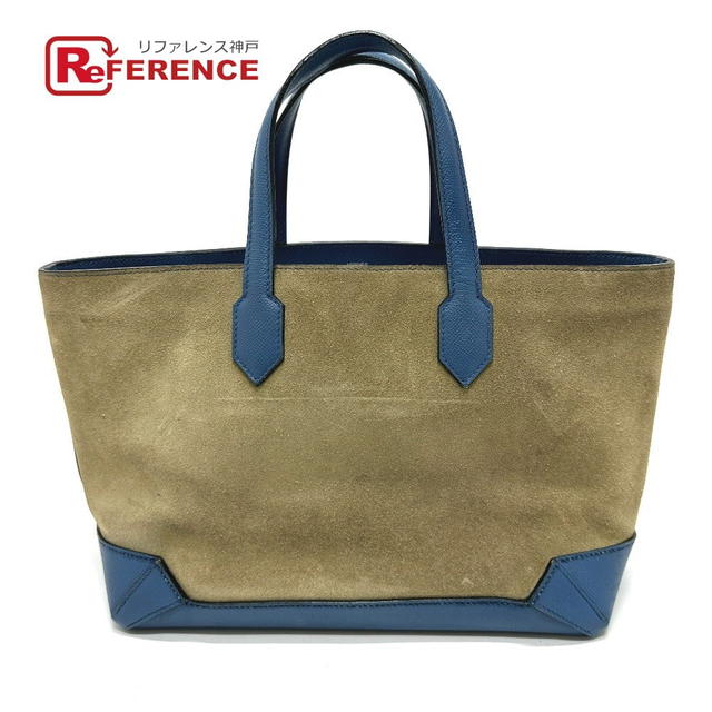 Hermes HERMES Maxi box cover 30 Hand Bag Tote Bag Epsom blue - view 1