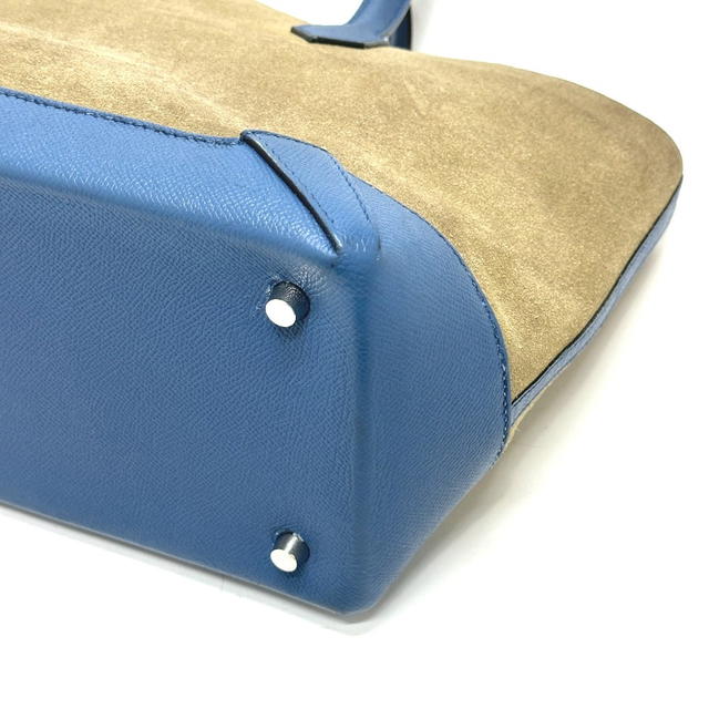 Hermes HERMES Maxi box cover 30 Hand Bag Tote Bag Epsom blue - view 5
