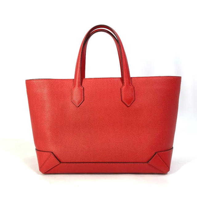 Hermes HERMES maxi box cover 30 Hand Bag Tote Bag Evercolor / Epsom Red - view 2