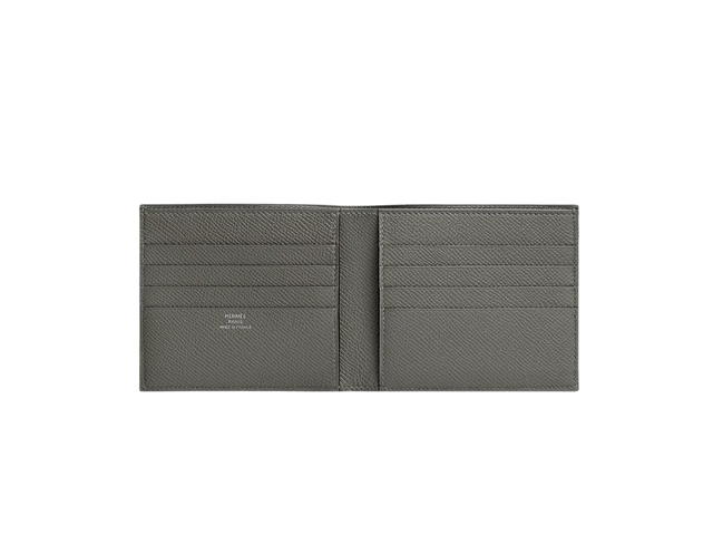 Hermes Hermes MC² Copernic Wallet In Epsom Calfskin With 8 Credit Card Slots And 3 Pockets Gris Meyer - view 2