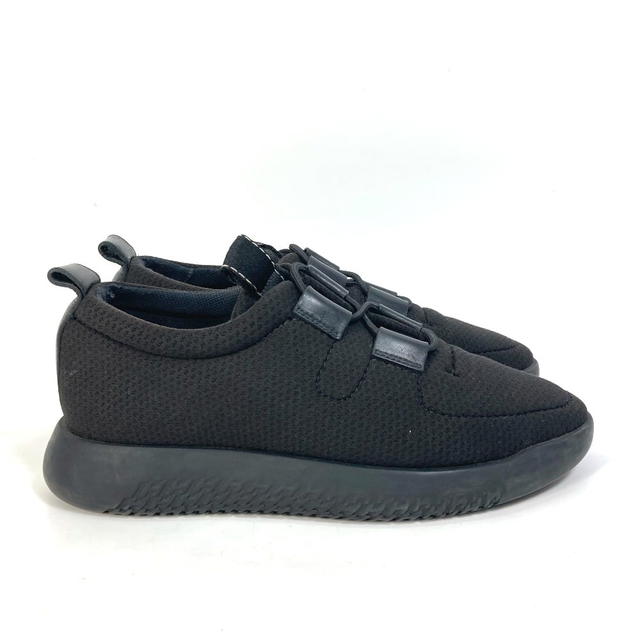 Hermes HERMES mesh Shoelace sneakers Mesh / Leather Black - view 5