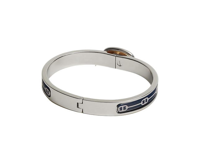 Hermes Hermes Mini Clic Chaine d’ Ancre Farandole Bracelet In Farandole Printed Enamel With Palladium Plated Hardware - view 2