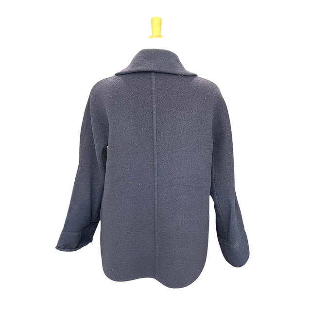 Hermes HERMES peacoat apparel outerwear Jacket Cashmere Navy - view 3