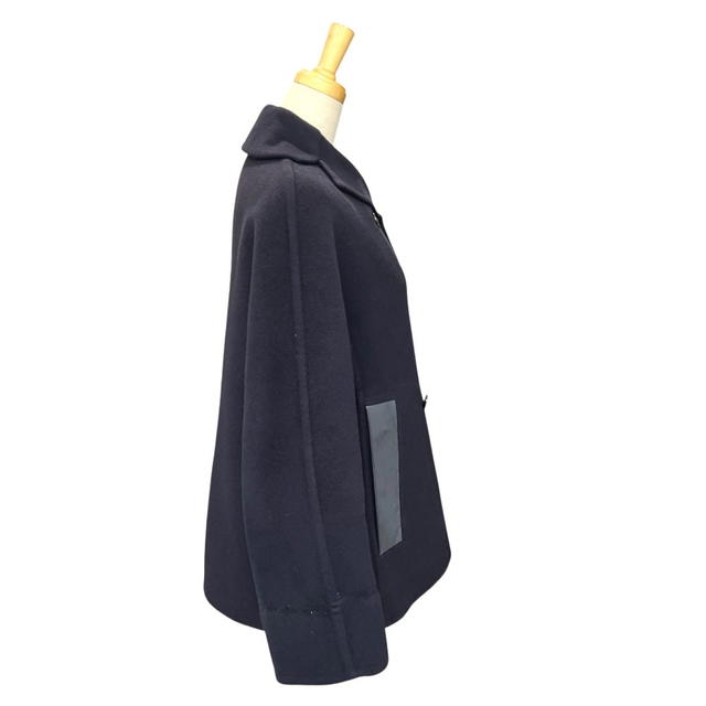 Hermes HERMES peacoat apparel outerwear Jacket Cashmere Navy - view 5