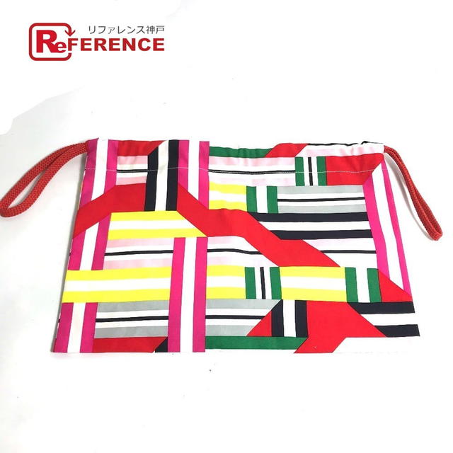 Hermes HERMES petit h purse Pouch silk Multicolore Unused - view 1