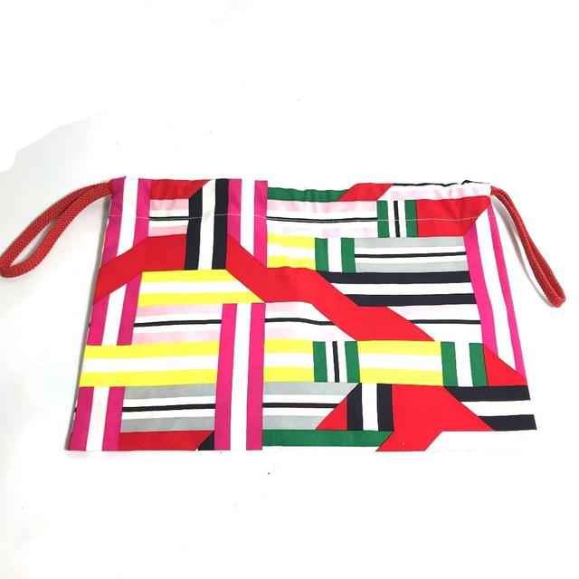 Hermes HERMES petit h purse Pouch silk Multicolore Unused - view 2
