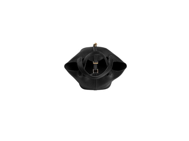 Hermes Hermes Picotin Lock 18 Bag In Clemence Leather With Gold-Plated Hardware Noir - view 3