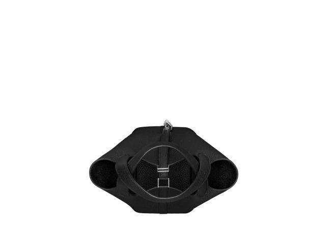 Hermes Hermes Picotin Lock Bag 18 In Clemence leather With Palladium-Plated Kelly Lock Closure Noir - view 3