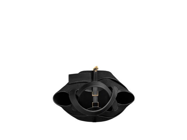 Hermes Hermes Picotin Lock Pocket Bag 18 In Goeland Canvas And Swift Calfskin With Gold-Plated Kelly Lock Closure Noir-Noir - view 3