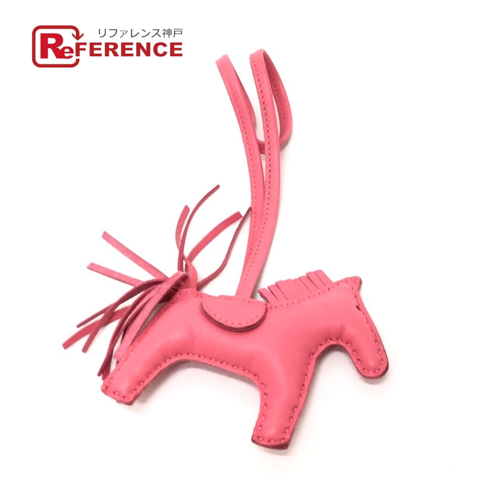 Hermes HERMES Rodeo PM Accessories Bag Charm Anyo Miro Rose azare pink