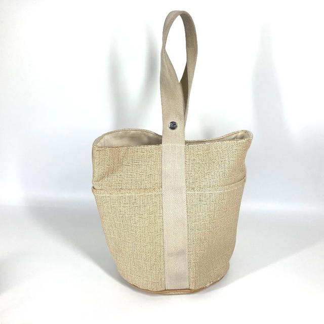 Hermes HERMES Saksaw PM Saksaw PM Bag Tote Bag Hand Bag Canvas Beige - view 2