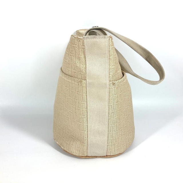 Hermes HERMES Saksaw PM Saksaw PM Bag Tote Bag Hand Bag Canvas Beige - view 4