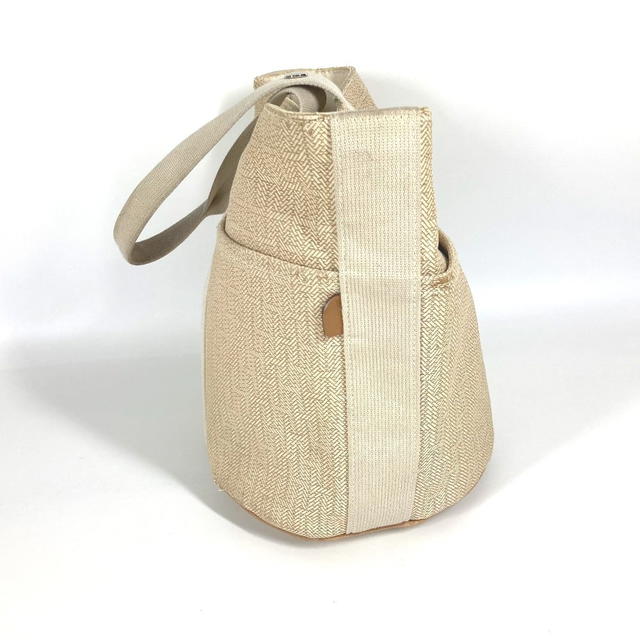 Hermes HERMES Saksaw PM Saksaw PM Bag Tote Bag Hand Bag Canvas Beige - view 5