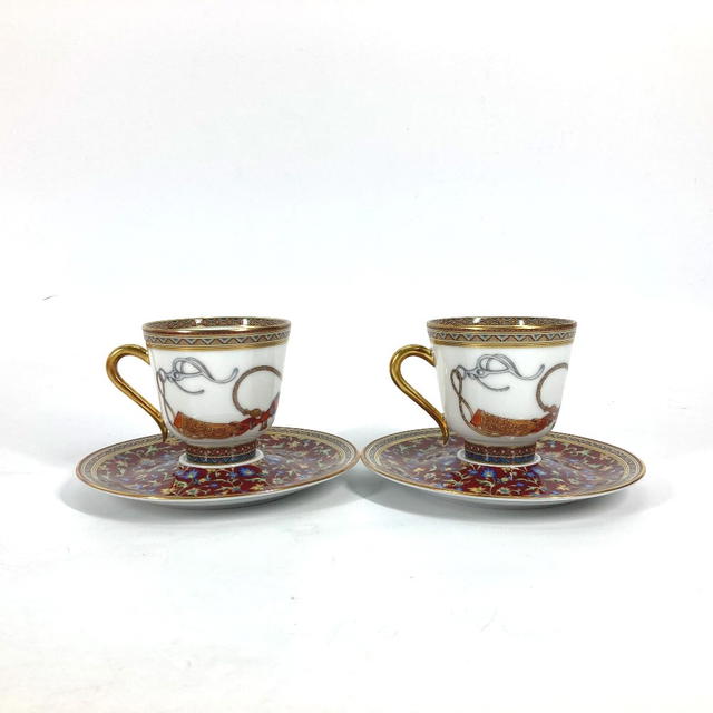 Hermes HERMES Set of tableware Cheval Durian coffee cup and saucer set Mug Unused - view 3