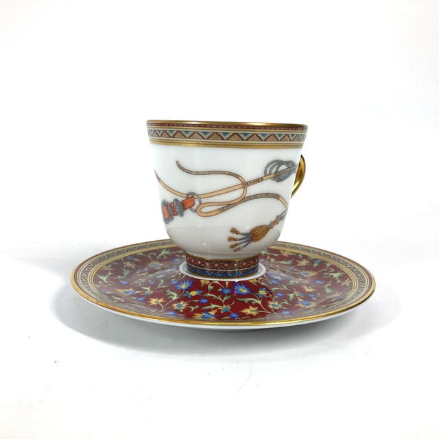 Hermes HERMES Set of tableware Cheval Durian coffee cup and saucer set Mug Unused - view 5