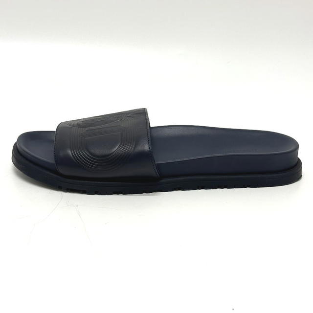 Hermes HERMES Shoes Shower Pool sandals Slide Biarritz Chaine d'Ancre Sandals Navy - view 5