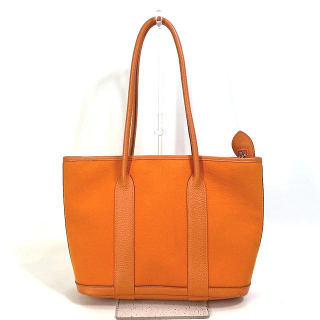 Hermes HERMES Shoulder Bag Garden Zip PM Bag Tote Bag Toile Officier Orange - view 2