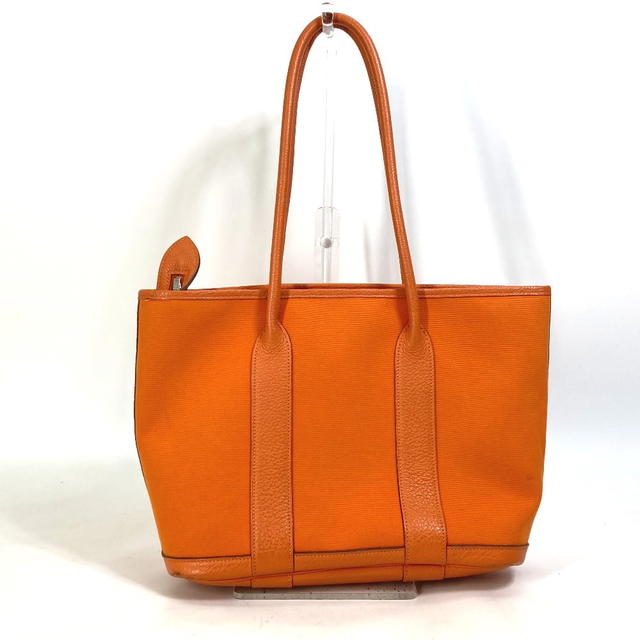 Hermes HERMES Shoulder Bag Garden Zip PM Bag Tote Bag Toile Officier Orange - view 3