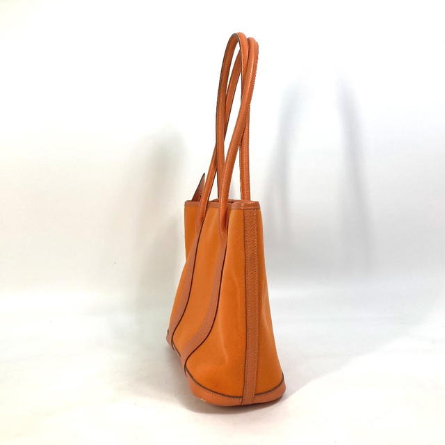 Hermes HERMES Shoulder Bag Garden Zip PM Bag Tote Bag Toile Officier Orange - view 5