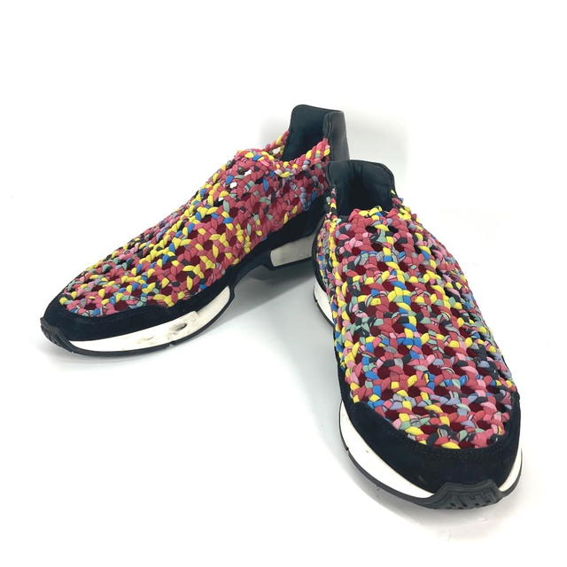 Hermes HERMES Slip-on braided shoes shoes sneakers Leather Multicolore - view 2