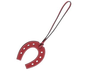 Buy Hermes Swift Paddock Horseshoe Bag Charm Rouge Grenat at Sasom – Authentic and Ready to Ship