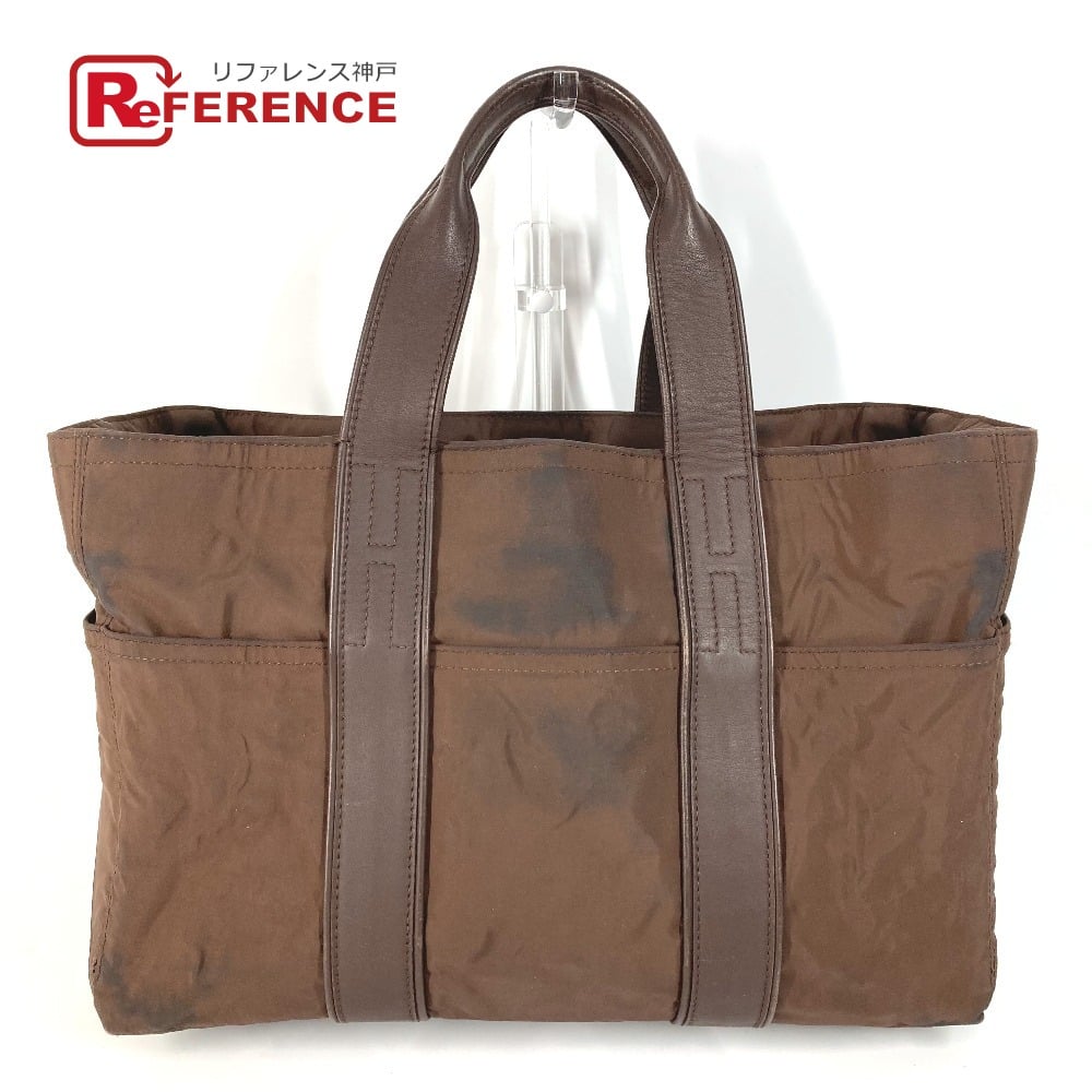Hermes HERMES Tote Bag Hand Bag Brown